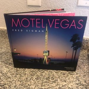 Signed Hardcover Copy Motel Vegas by Fred Sigman 1st Edition